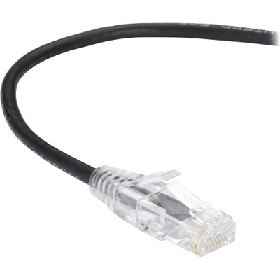 Black Box C6PC28-BK-12 Slim-Net Cat.6 UTP Patch Network Cable
