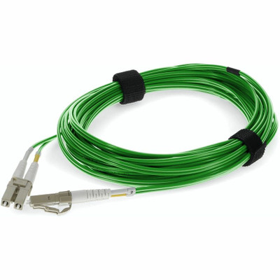 AddOn ADD-LC-LC-10M5OM4-GN Fiber Optic Duplex Patch Network Cable