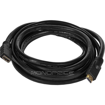 Monoprice 3343 Commercial Series High Speed HDMI Extension Cable, 10ft Black