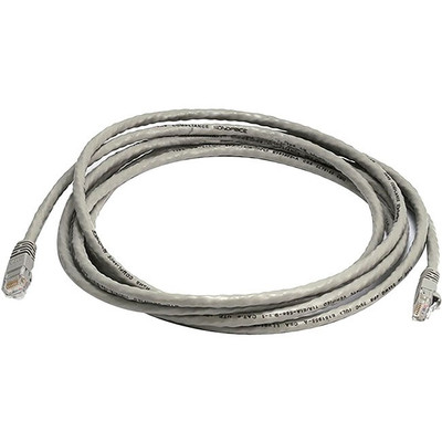 Monoprice 3437 Cat6 24AWG UTP Ethernet Network Patch Cable, 10ft Gray