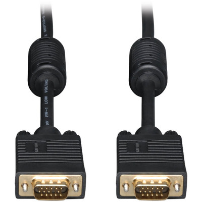 Tripp Lite P502-025 25ft SVGA / VGA Coax Monitor Cable with RGB High Resolution HD15 M/M 25'