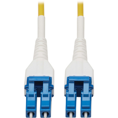 Tripp Lite N370-15M-AR 100G Duplex Singlemode 9/125 OS2 Armored Fiber Optic Cable (LC/LC Duplex M/M) LSZH Yellow 15 m (49.2 ft.)