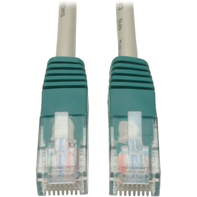 Tripp Lite N010-010-GY Cat5e 350 MHz Crossover Molded (UTP) Ethernet Cable (RJ45 M/M) PoE Gray 10 ft. (3.05 m)