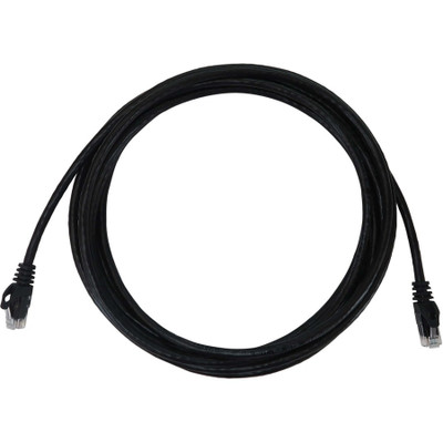 Tripp Lite N261-015-BK Cat6a 10G Snagless Molded UTP Ethernet Cable (RJ45 M/M), PoE, Black, 15 ft. (4.6 m)