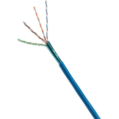 Panduit PUP6AHD04BU-G TX6A Copper Cable, Cat 6A, 23 AWG, UTP, Blue