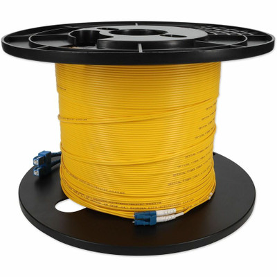 AddOn ADD-SC-LC-100M9SMFP 100m LC (Male) to SC (Male) Straight Yellow OS2 Duplex Plenum Fiber Patch Cable