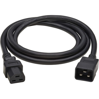 Tripp Lite Power Cord, C20 to C21 - Heavy-Duty, 20A, 250V, 12 AWG, 10 ft. (3.05 m), Black