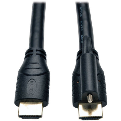 Tripp Lite P569-006-LOCK High Speed HDMI Cable with Ethernet and Locking Connector UHD 4K 24AWG (M/M) 6 ft. (1.83 m)