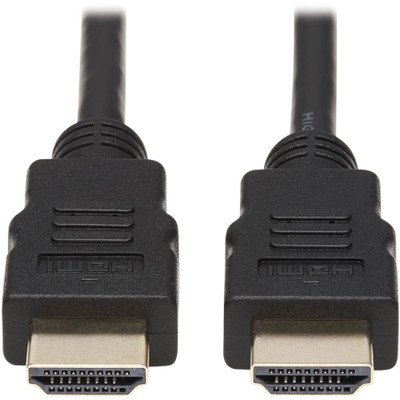 Tripp Lite P568AB-006 Safe-IT High-Speed HDMI Antibacterial Cable (M/M) UHD 4K 4:4:4 Black 6 ft.