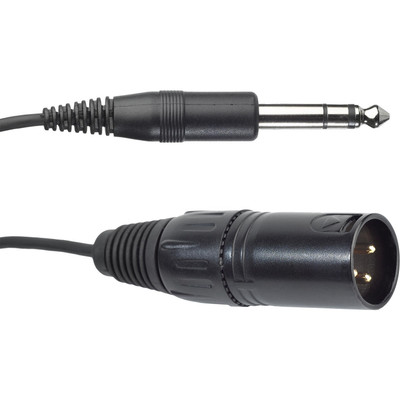 AKG 2955H00500 Detachable Cable for HSD Headsets with 6.3mm (1/4") Stereo Jack