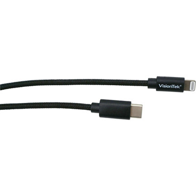 VisionTek 901450 USB-C to Lightning MFI 2 Meter Cable (M/M)