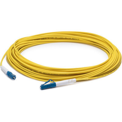 AddOn ADD-ALC-LC-1M9SMF 1m ALC (Male) to LC (Male) Yellow OS2 Duplex Fiber OFNR (Riser-Rated) Patch Cable