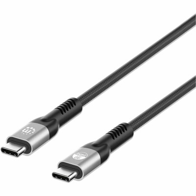 Manhattan 356374 USB4/Thunderbolt 4 Type-C 40 Gbps 8K Video and 240 W EPR Charging Cable/PD 3