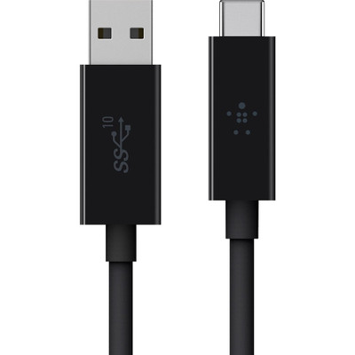 Belkin F2CU029BT1M-BLK 3.1 USB-A to USB-C Cable (USB Type-C)