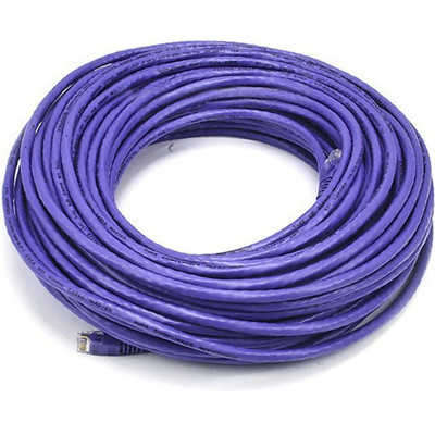 Monoprice 2334 Cat6 24AWG UTP Ethernet Network Patch Cable, 100ft Purple