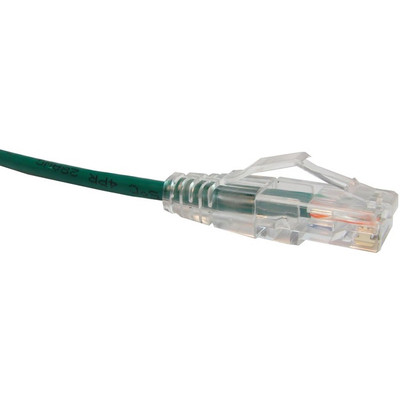 UNC CS6-02F-GRN Clearfit Slim Cat6 Patch Cable, Snagless, Green, 2ft