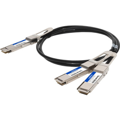 AddOn QDD2QSFP28400CU2M-AO Twinaxial Network Cable