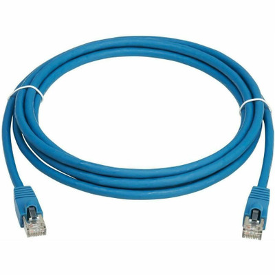Tripp Lite N272L-F2P5M-BL Cat8 40G Snagless SSTP Ethernet Cable (RJ45 M/M), PoE, LSZH, Blue, 2.5 m (8.2 ft.)