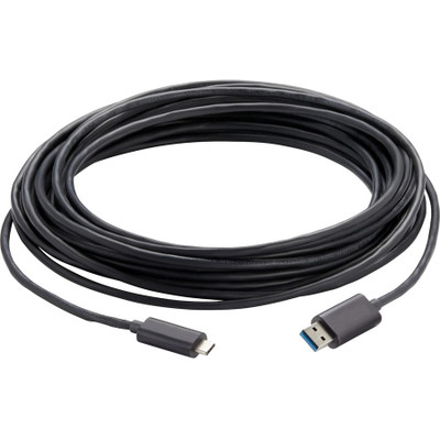 Vaddio 440-1007-015 49 ft USB 3.2 Active Optical Cable - Type C to Type A - Black