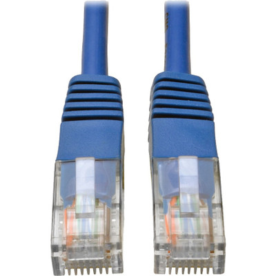 Tripp Lite N002-075-BL Cat5e 350 MHz Molded (UTP) Ethernet Cable (RJ45 M/M) PoE Blue 75 ft. (22.86 m)