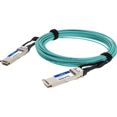 AddOn QSFP-200GB-AOC10M-AO Fiber Optic Network Cable