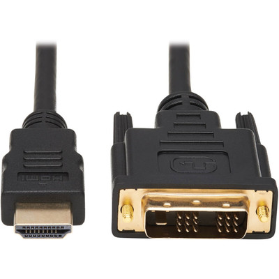 Tripp Lite P566-006 6ft HDMI to DVI-D Digital Monitor Adapter Video Converter Cable M/M 1080p 6'
