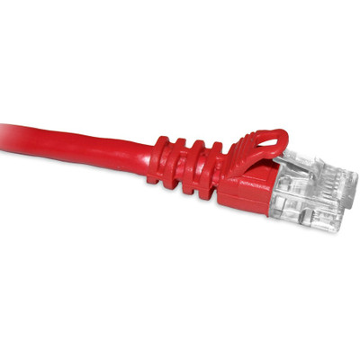 ENET C6-SHRD-50-ENC CAT6 550MHz Shielded Patch Cable w/Boots - Red 50FT