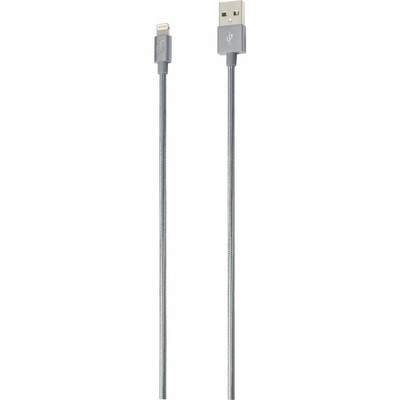 iStore ACC994CAI Lightning Charge 4ft (1.2m) Braided Cable (Space Gray)