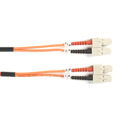 Black Box FO625-002M-SCSC Fiber Optic Duplex Patch Network Cable