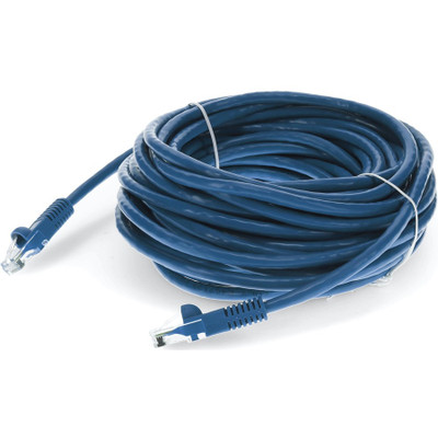 AddOn ADD-18FCAT6-BE 18ft RJ-45 (Male) to RJ-45 (Male) Blue Cat6 Straight UTP PVC Copper Patch Cable