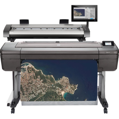 HP 2QX51D#BCB DesignJet HD Pro PostScript Inkjet Large Format Printer - Includes Printer, Scanner, Copier - 44" Print Width - Color