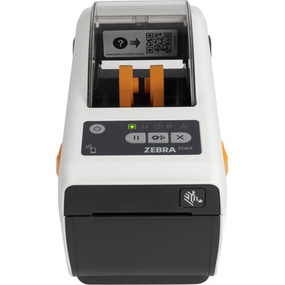 Zebra ZD611 Desktop Thermal Transfer Printer - Monochrome - Label/Receipt Print - Fast Ethernet - USB - USB Host - Bluetooth - Wireless LAN - Near Field Communication (NFC) - US - With Cutter