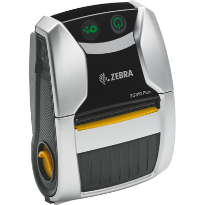 Zebra ZQ310 Plus Mobile, Industrial Direct Thermal Printer - Monochrome - Label/Receipt Print - Bluetooth - Wireless LAN - Near Field Communication (NFC) - Battery Included - With Cutter