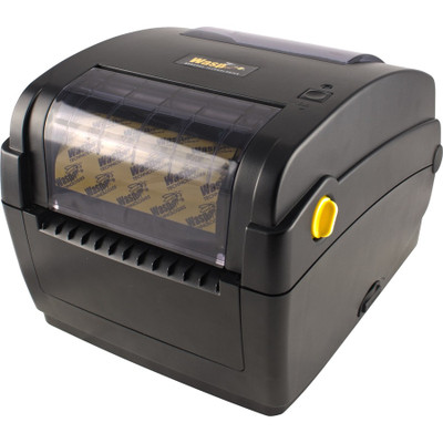 Wasp WPL304 Desktop Direct Thermal/Thermal Transfer Printer - Monochrome - Label Print - Ethernet - USB - Serial - Parallel - With Cutter