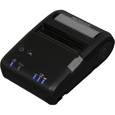 Epson Mobilink P20 Mobile Direct Thermal Printer - Monochrome - Portable - Receipt Print - Bluetooth - Battery Included - 3.94 in/s Mono - 203 dpi - 2.28" Label Width