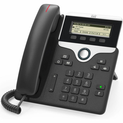 Cisco 7811 IP Phone - Corded - Corded - Wall Mountable - Charcoal