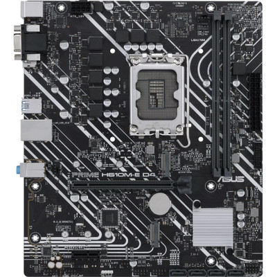 ASUS Prime H610M-E D4-CSM Desktop Motherboard - Intel H610 Chipset - Socket LGA-1700