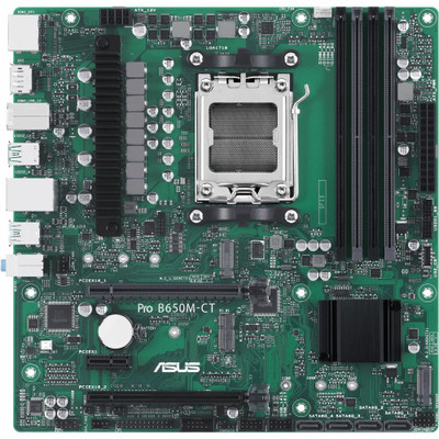 ASUS Pro Pro B650M-CT-CSM Desktop Motherboard - AMD B650 Chipset - Socket AM5 - Micro ATX
