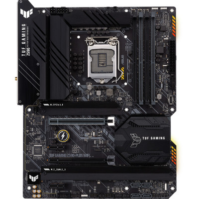 ASUS TUF GAMING Z590-PLUS Desktop Motherboard - Intel Z590 Chipset - Socket LGA-1200 - Intel Optane Memory Ready - ATX