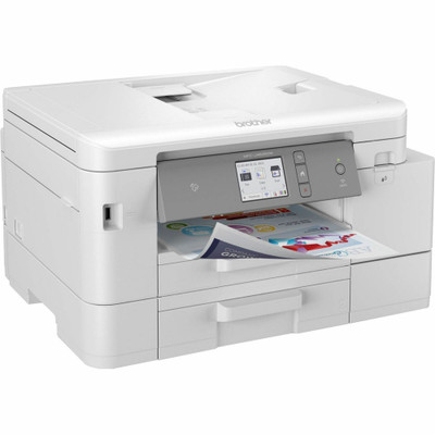 Brother INKvestment Tank MFC-J4535DW Inkjet Multifunction Printer-Color-Copier/Fax/Scanner-4800x1200 dpi Print-Automatic Duplex Print-30000 Pages-400 sheets Input-Color Flatbed Scanner-2400 dpi Optical Scan-Color Fax-Wireless LAN-Apple AirPrint