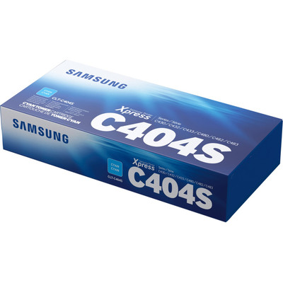 Samsung CLT-C404S High Yield Laser Toner Cartridge - Cyan Pack