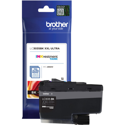 Brother Genuine LC3035BK Single Pack Ultra High-yield Black INKvestment Tank Ink Cartridge