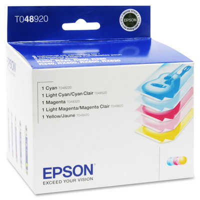 Epson Original Inkjet Ink Cartridge - Light Cyan, Cyan, Magenta, Light Magenta, Yellow - 1 Each