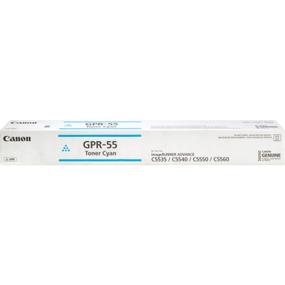 Canon GPR-55 Original Laser Toner Cartridge - Cyan - 1 Each