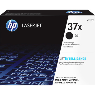 HP 37X (CF237X) Original High Yield Laser Toner Cartridge - Black - 1 Each