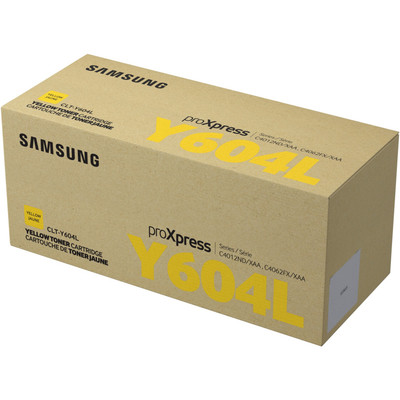 Samsung CLT-Y604L Laser Toner Cartridge - Yellow Pack