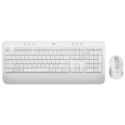 Logitech Signature MK650 Wireless Mouse and Keyboard Combo - White