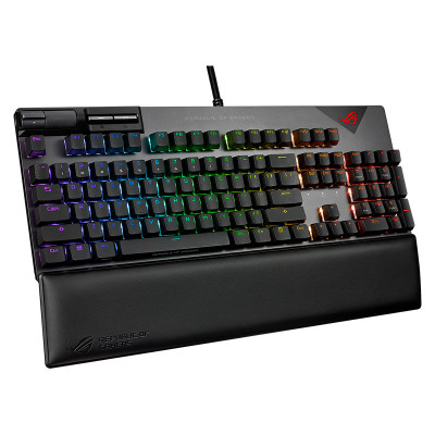 ASUS ROG Strix Flare II Gaming Keyboard with NX Mechanical Switches - Black