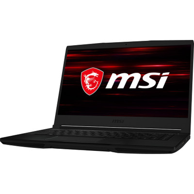 MSI GF63 THIN 10UC-439 15.6" Gaming Notebook - Full HD - 1920 x 1080 - Intel Core i7 10th Gen i7-10750H 2.60 GHz - 8 GB Total RAM - 512 GB SSD - Black