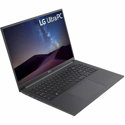 LG Ultra PC U 16U75R-Q.APC7U1 16" Notebook - WUXGA - 1920 x 1200 - Intel Core i7 13th Gen i7-1355U Deca-core (10 Core) - 16 GB Total RAM - 16 GB On-board Memory - 1 TB SSD - Charcoal Gray